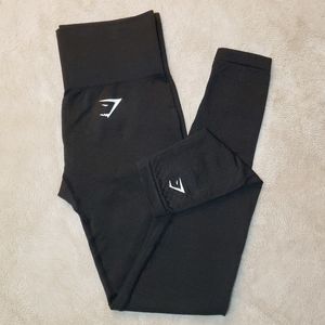 Gymshark Vital Seamless Leggings - Black Marl
